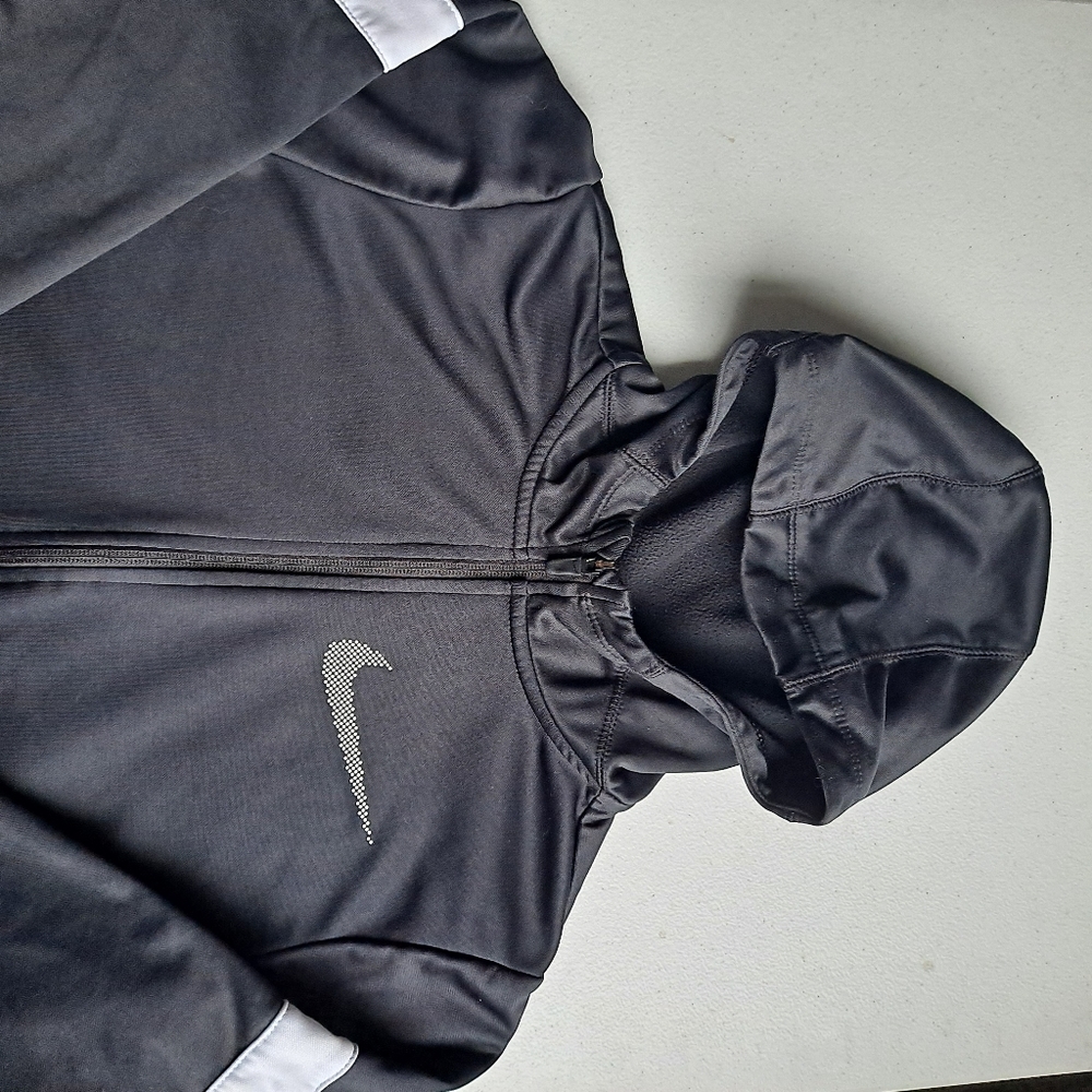 Black Nike Zip-Up Sweatshirt - Picture 2 of 6